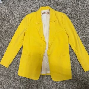 Women’s Yellow Blazer